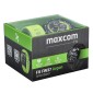 Maxcom Smartwatch FitGo FW37 Argon IP68 320mAh Μαύρο Silicon Band