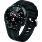 Maxcom Smartwatch FitGo FW37 Argon IP68 320mAh Μαύρο Silicon Band