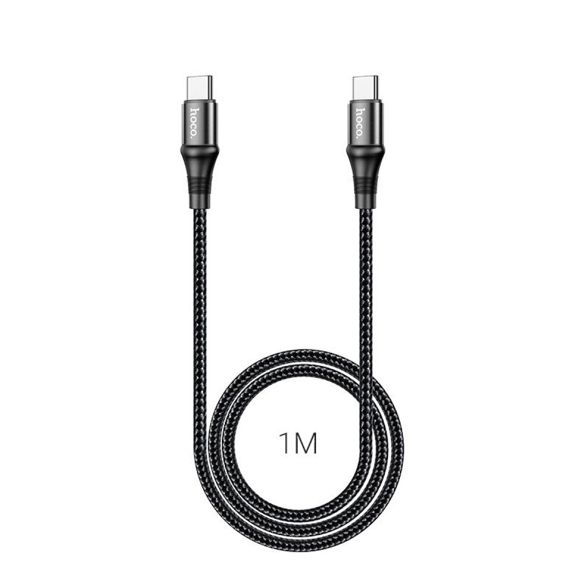 Καλώδιο σύνδεσης Κορδόνι Hoco X50 Exquisito USB-C σε USB-C 5.0A 100W 20V 1μ. Μαύρο