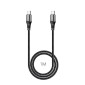 Καλώδιο σύνδεσης Κορδόνι Hoco X50 Exquisito USB-C σε USB-C 5.0A 100W 20V 1μ. Μαύρο
