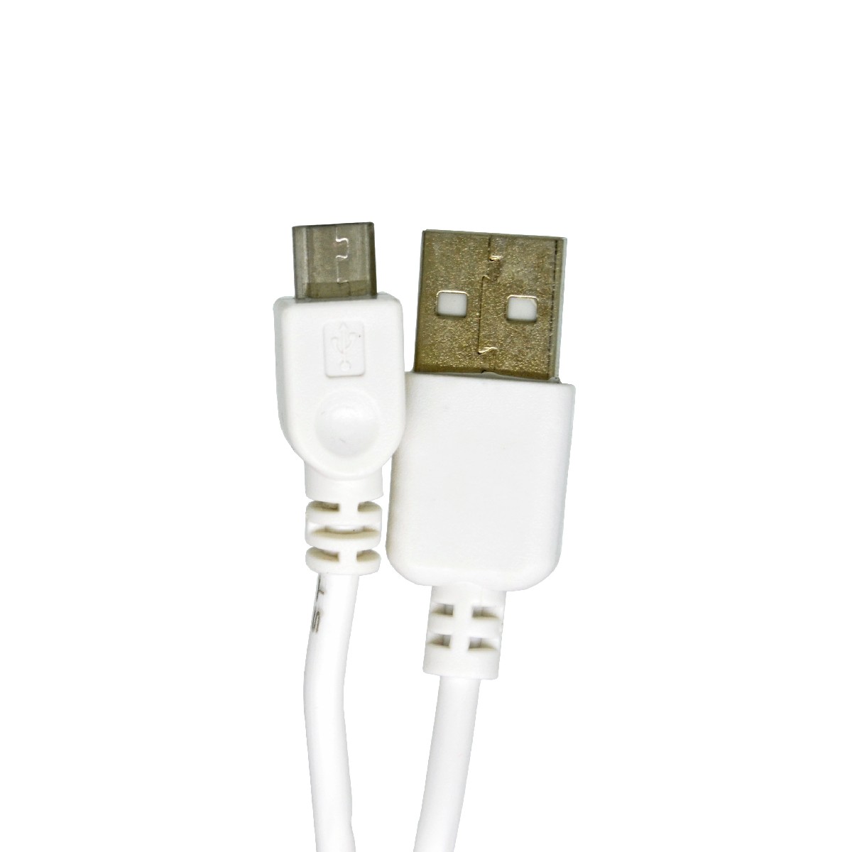 Καλώδιο σύνδεσης Ancus HiConnect USB σε Micro-USB 1A Λευκό 0.60m με Μαύρο Βελούδινο Πουγκί Αποθήκευσης Συσκευών