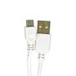 Καλώδιο σύνδεσης Ancus HiConnect USB σε Micro-USB 1A Λευκό 0.60m με Μαύρο Βελούδινο Πουγκί Αποθήκευσης Συσκευών