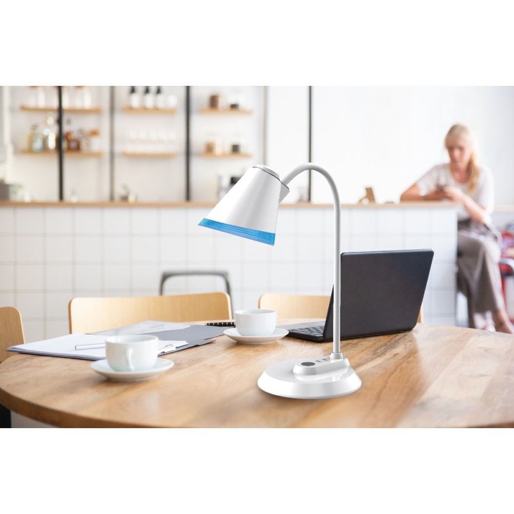 Φωτιστικό με Λάμπα LED Maxcom ML4500 Mico 350 Lumens IP20 με 3 Επίπεδα Φωτεινότητας Λευκό