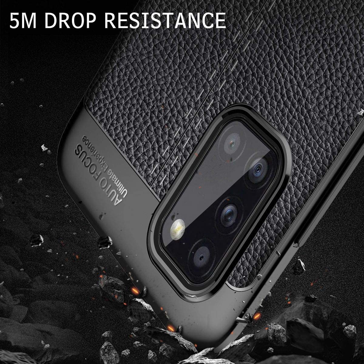 Θήκη Ancus AutoFocus Shock Proof για Samsung A02 A022F A02s A025F Κόκκινη