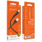 Καλώδιο σύνδεσης Borofone BX51 Triumph USB σε Lightning 2.4A 1μ Μαύρο