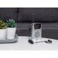 Φορητό Ραδιόφωνο N'oveen PR151  AM/FM, με Hands Free 3.5mm,με Λειτουργία  Μπαταρίας 2 x 1,5V AAA  Ασημί