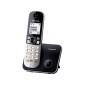 Ασύρματο Ψηφιακό Τηλέφωνο Panasonic KX-TG6851GRB Μαύρο με Δυνατότητα Λειτουργίας σε Διακοπή Ρεύματος, Μεγάλη Οθόνη και Ανοιχτή Ακρόαση