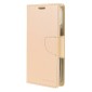 Θήκη Book Goospery Bravo Diary για Apple iPhone 13 Mini Χρυσαφί