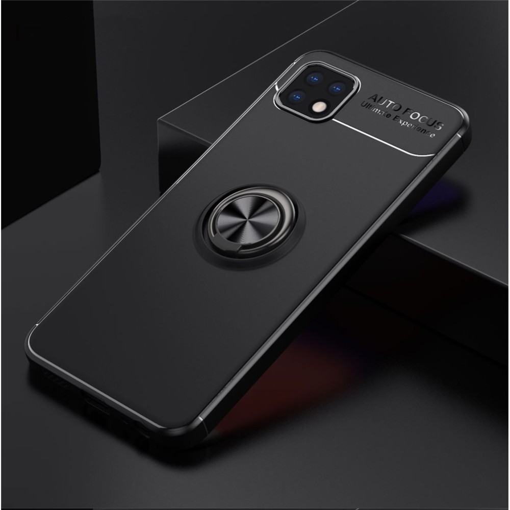 Θήκη Ancus AutoFocus Shock Proof με Ring Holder για Samsung SM-A226 Galaxy A22 5G Μαύρη