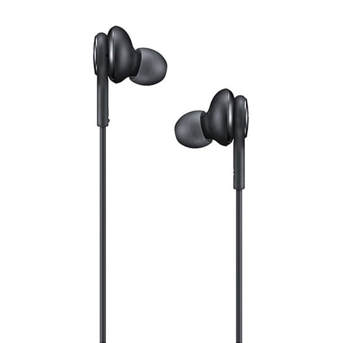 Hands Free Stereo Samsung Earphones EO-IC100BB USB-C Μαύρο με Μικρόφωνο και Πλήκτρο Λειτουργίας 1,2μ