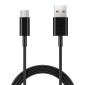 Καλώδιο Σύνδεσης και Φόρτισης Ancus Flow E44 USB σε USB-C 2.0A 480Mbps Data Transfer Μαύρο 1μ.