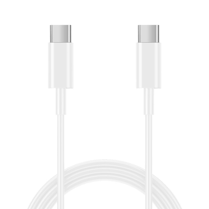 Καλώδιο Σύνδεσης και Φόρτισης Ancus Flow E44 USB-C σε USB-C 2.0A 480Mbps Data Transfer Λευκό 1μ.
