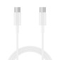 Καλώδιο Σύνδεσης και Φόρτισης Ancus Flow E44 USB-C σε USB-C 2.0A 480Mbps Data Transfer Λευκό 1μ.