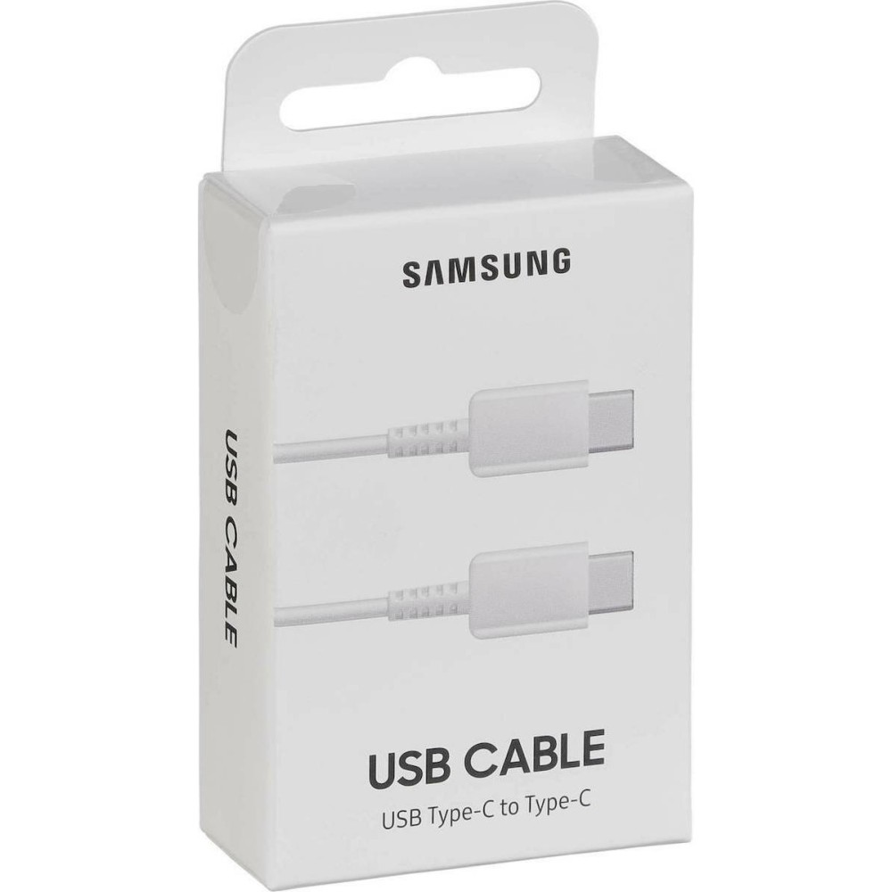 Καλώδιο σύνδεσης Samsung EP-DA705BWEGWW USB-C σε USB-C Λευκό Original 1m