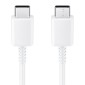 Καλώδιο σύνδεσης Samsung EP-DA705BWEGWW USB-C σε USB-C Λευκό Original 1m