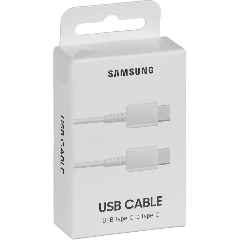 Καλώδιο σύνδεσης Samsung EP-DA705BWEGWW USB-C σε USB-C Λευκό Original 1m
