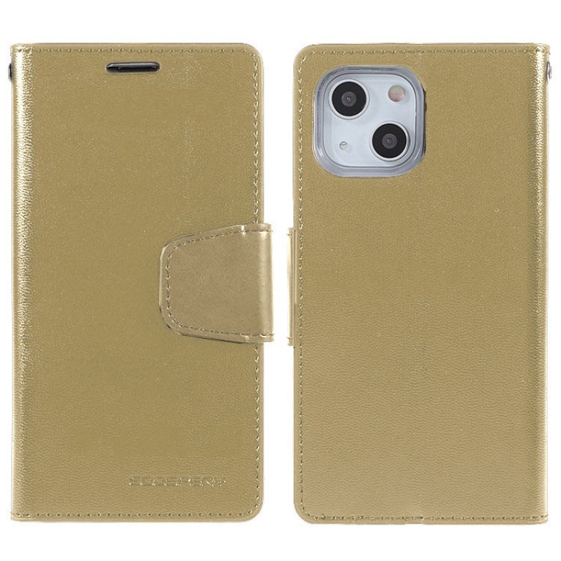 Θήκη Book Goospery Sonata Diary Case για Apple iPhone 13/ iPhone 14 Χρυσό