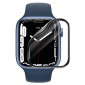 Tempered Glass Hoco A30 0.15mm 9H 3D Hot bending 41mm για iWatch Series7 Μαύρο