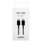 Καλώδιο σύνδεσης Samsung EP-DX310JBEGEU USB-C σε USB-C Μαύρο Original 3A 1.8m