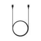 Καλώδιο Σύνδεσης Samsung EP-DA705BBEGWW USB-C σε USB-C Μαύρο Original 1m Retail