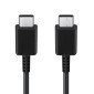 Καλώδιο Σύνδεσης Samsung EP-DA705BBEGWW USB-C σε USB-C Μαύρο Original 1m Retail