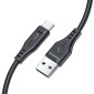 Καλώδιο σύνδεσης Acefast C3-04 USB-A σε USB-C Braided 3A 1.2m Μαύρο