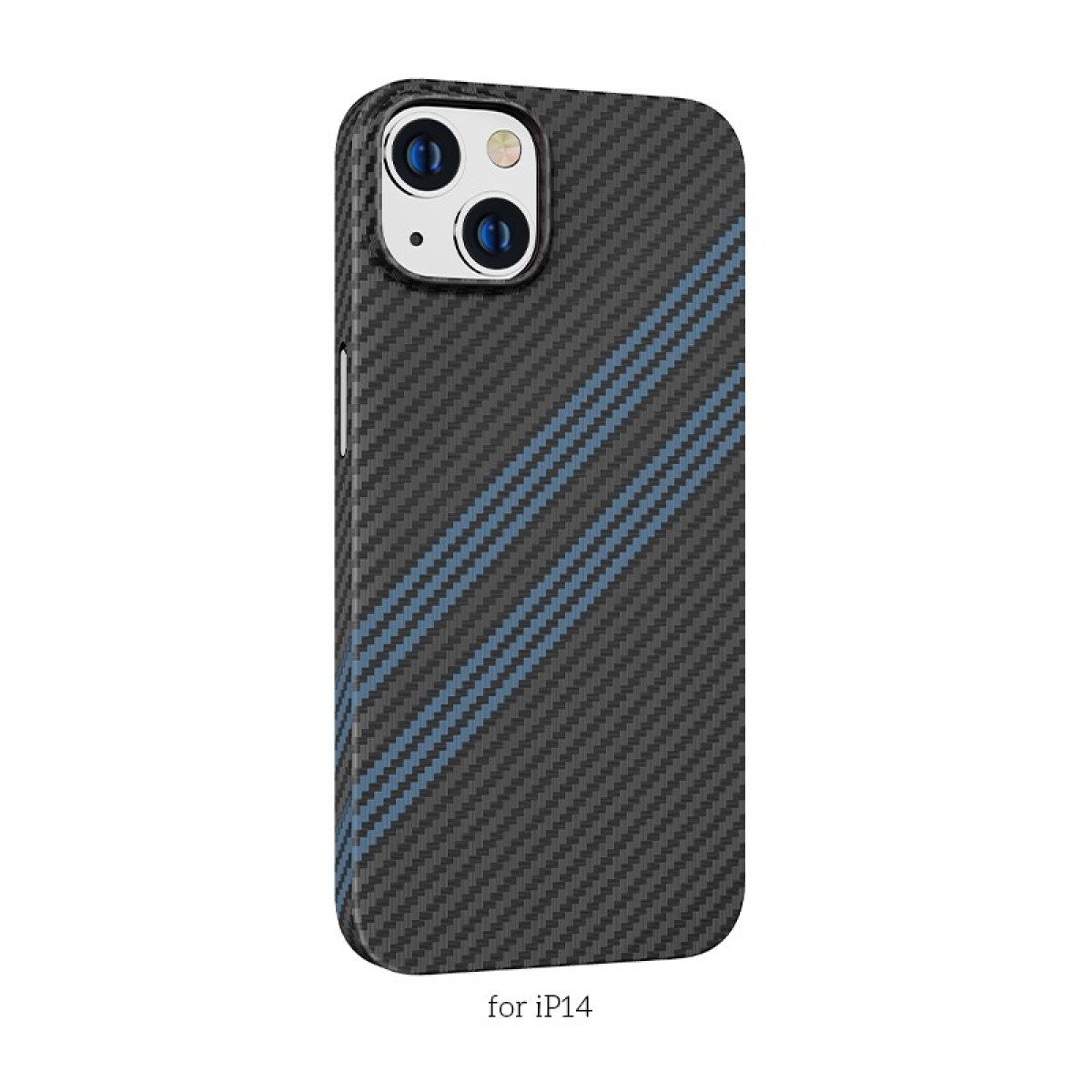 Θήκη Hoco Slim Kevlar Texture για Apple iPhone 14 Μαύρο Μπλε