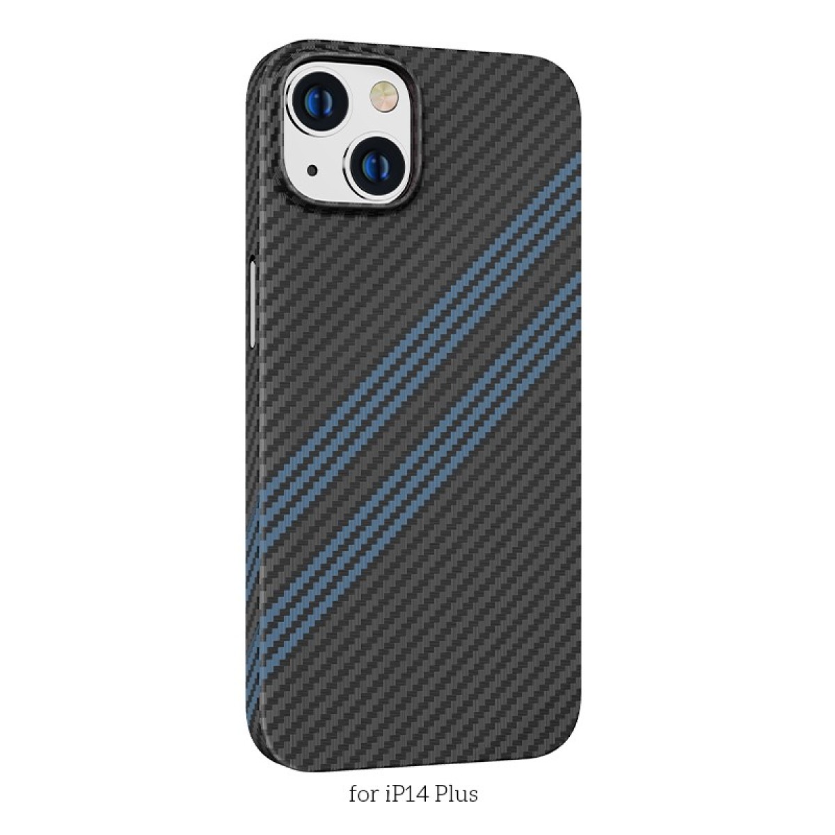 Θήκη Hoco Slim Kevlar Texture για Apple iPhone 14 Plus Μαύρο Μπλε