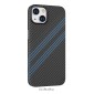 Θήκη Hoco Slim Kevlar Texture για Apple iPhone 14 Plus Μαύρο Μπλε
