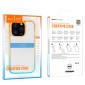 Θήκη Hoco Crystal Color Skin Feel για Apple iPhone 14 Pro Πορτοκαλί Πράσινη