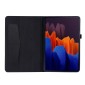Θήκη Book Ancus Fabric για Samsung Galaxy Tab S8 Ultra Wi-Fi SM-X900 Μαύρη Bulk