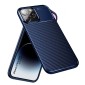 Θήκη Ancus AutoFocus Carbon Fiber για Apple iPhone 14 Pro Max Μπλε