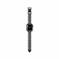 Watchband Hoco WA09 Flexible Rhombus Hollow 42/44/45/49mm για Apple Watch 1/2/3/4/5/6/7/8/SE/Ultra Μαύρο Silicon Band