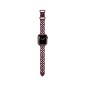 Watchband Hoco WA09 Flexible Rhombus Hollow 42/44/45/49mm για Apple Watch 1/2/3/4/5/6/7/8/SE/Ultra Red Wine Silicon Band