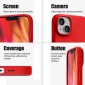 Θήκη Goospery Silicone για Apple iPhone 14 Plus Κόκκινο
