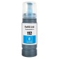 Μελάνι EPSON Συμβατό E112 C C13T06C24A 70ml Σελίδες:6000 Cyan C13T06C14A για L11160, L15150, L15160, L15180, L6460, L6490, L6550, L6570