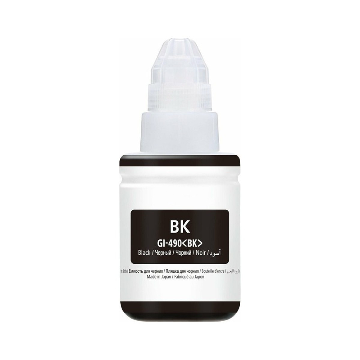 Μελάνι CANON Συμβατό GI-490 BK (0663C001) 135ml Σελίδες:6000 Black για G1400, G2400, G3400