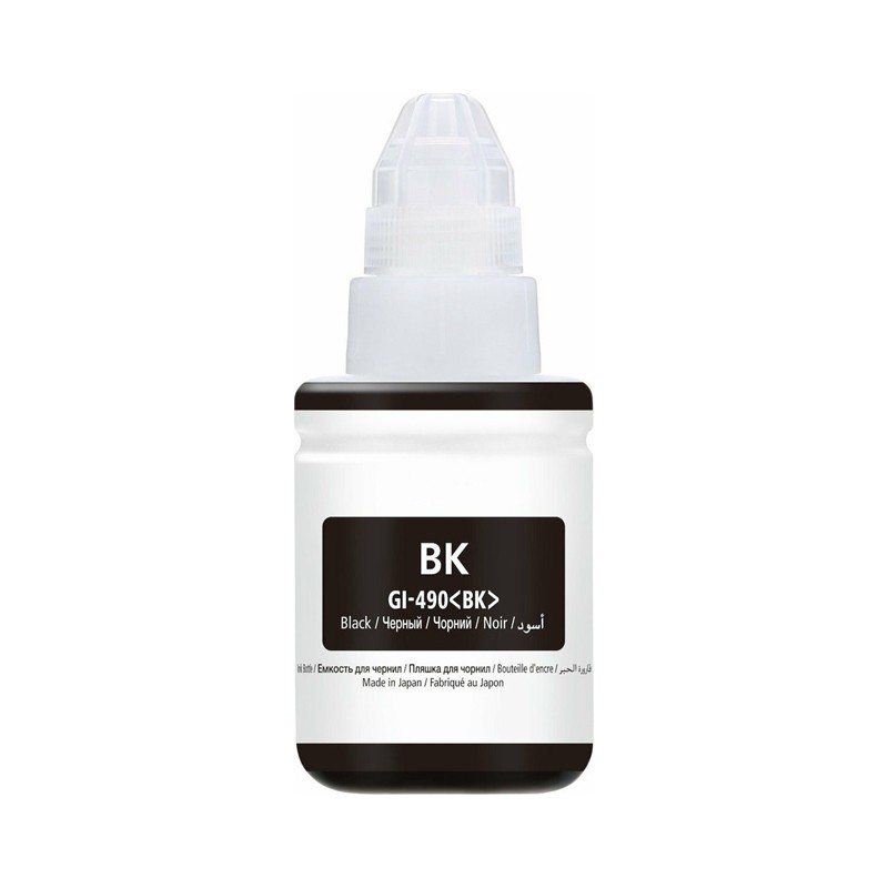 Μελάνι CANON Συμβατό GI-490 BK (0663C001) 135ml Σελίδες:6000 Black για G1400, G2400, G3400