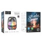 Φορητό Ηχείο Wireless Hoco BS58 Crystal BT 5.1 1800mAh 10W με USB & Micro SD 360° LED Φωτισμό Μαύρο
