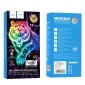 Tempered Glass Hoco G5 0.33mm Full Silk Screen HD 2.5D για Apple iPhone 15 Plus Μαύρο Σετ 10 τμχ.