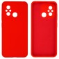 Θήκη Ancus Silicon Liquid για Xiaomi Redmi 12C Κόκκινο