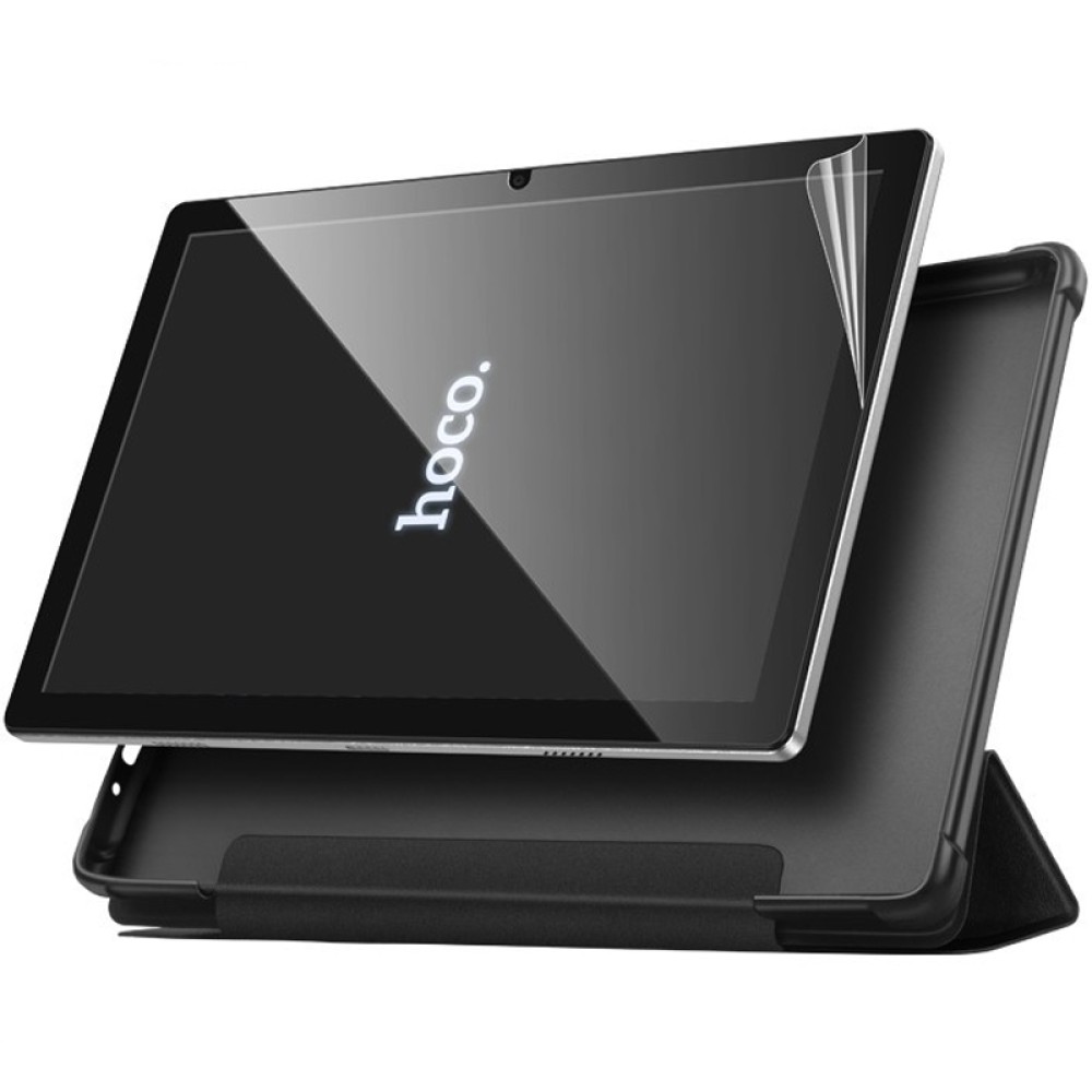 Tablet Hoco A8 10,1" 6GB/128GB ΒΤ5.0 5000mAh 4G Ασημί με Θήκη Book