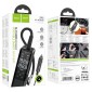 Smart Air Pump Hoco ZP5 May 3.5 bar Πίεση Αέρα με 4 Τρόπους Λειτουργίας Led Ένδειξη και Φακό 3μ Καλώδιο Μαύρο
