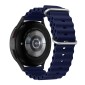 Watchband Hoco WH01 Flexible Series για Samsung Huawei Xiaomi Vivo OPPO κα 20mm Universal Σκούρο Μπλε Silicon Band