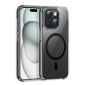 Θήκη Hoco Magnetic Premium Series Anti-Drop Magnetic Mag-charge για Apple iPhone 15 Plus Smoke