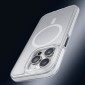 Θήκη Hoco Premium Series Drop Proof Magnetic Mag-charge για Apple iPhone 15 Pro Λευκή