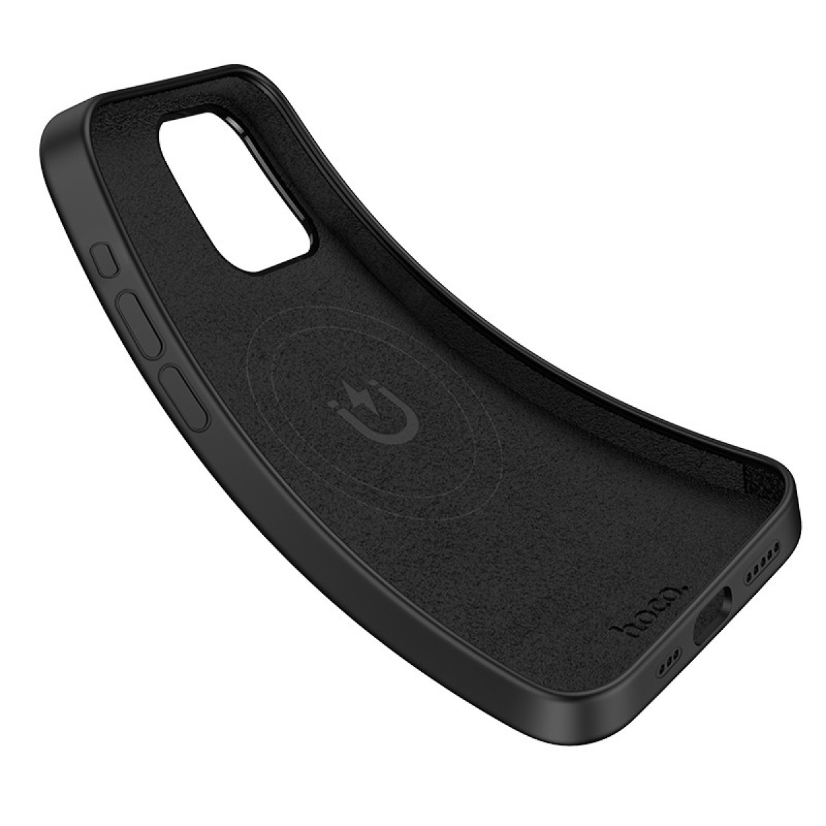 Θήκη Hoco Pure Series Silicone Magnetic για Apple iPhone 15 Pro Μαύρο