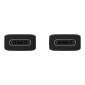 Καλώδιο σύνδεσης Samsung EP-DN975BBEGWW USB-C σε USB-C 5A 100W Μαύρο 1m