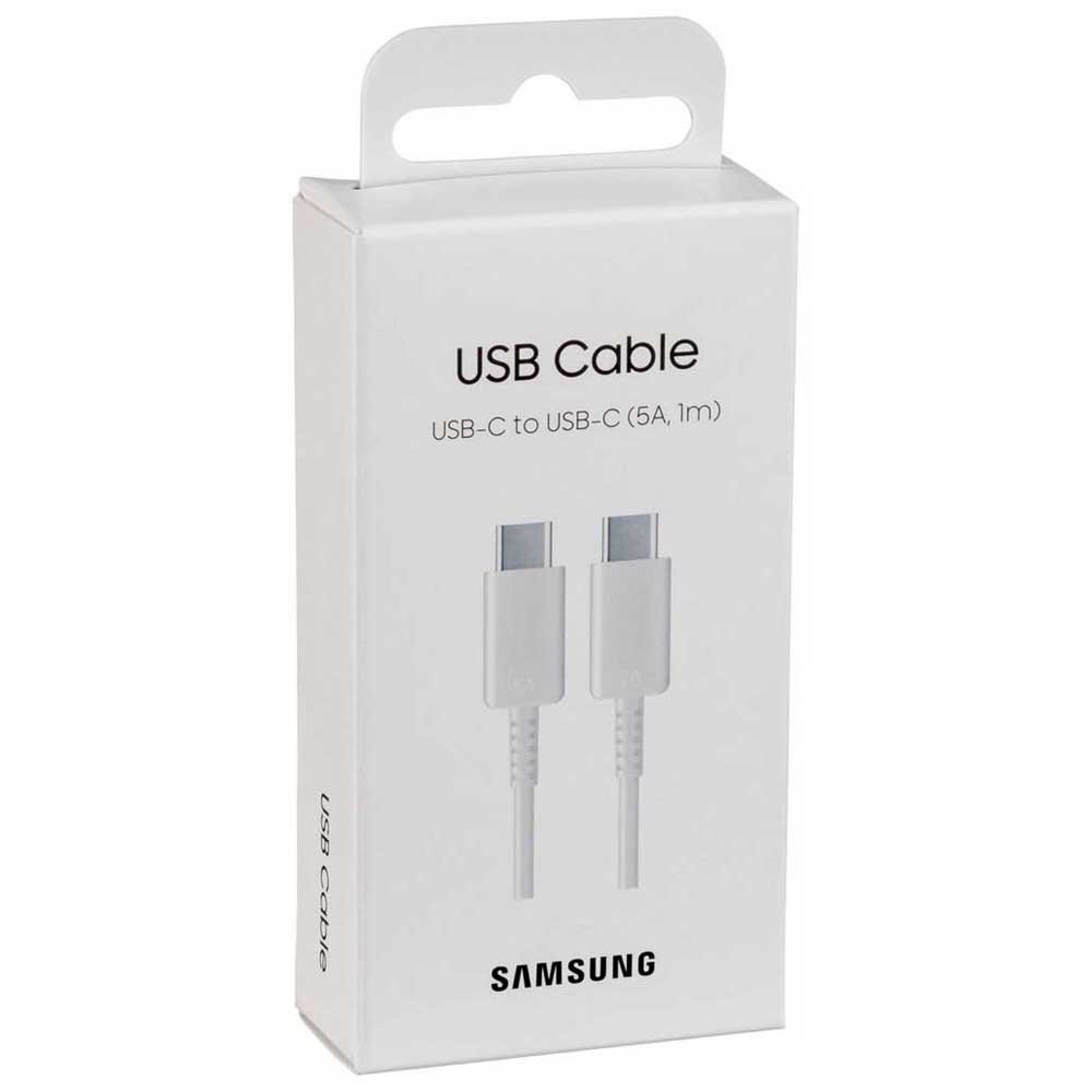 Καλώδιο σύνδεσης Samsung EP-DN975BWEGWW USB-C σε USB-C 5A 100W Λευκό 1m