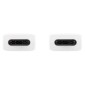 Καλώδιο σύνδεσης Samsung EP-DN975BWEGWW USB-C σε USB-C 5A 100W Λευκό 1m